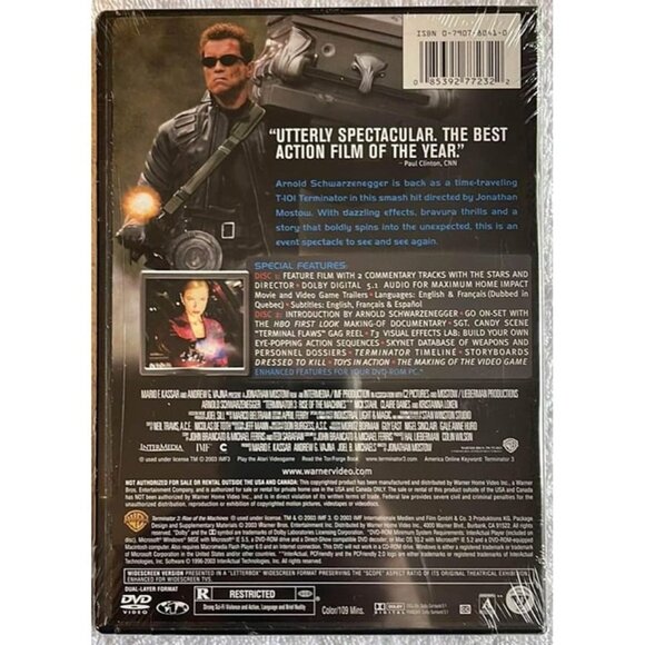Terminator 3: Rise of the Machines (DVD, New, 2-Disc Set, Widescreen) - Picture 2 of 3